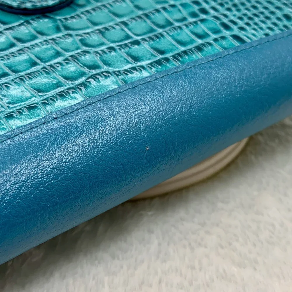 Lovcat Paris Wallet Light Blue Crocodile Print Vintage Y2K - Picture 15 of 15